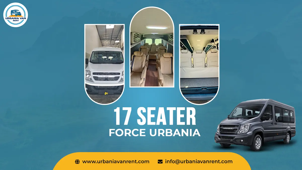 17 Seater Urbania Van on Rent