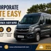 Luxury Urbania van hire for easy and comfortable corporate offsites